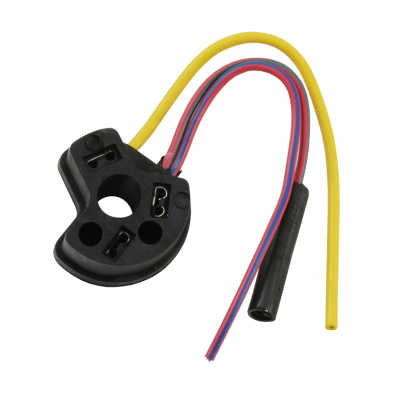 [07836-6] IGNITION SWITCH PIGTAIL WIRE AND COVER PLATE - TOP QUALITY USA- 1961-66 F100 +