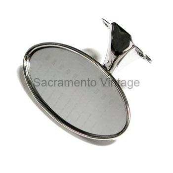 [06955-0] INSIDE MIRROR oval 41-48 pass 1948-52 pk