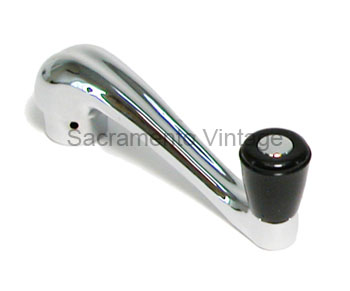 [08546] INSIDE WINDOW HANDLE- chrome 1948-52