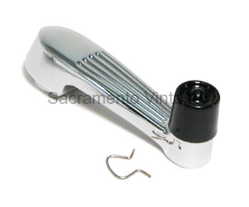 [08546-1] INSIDE WINDOW HANDLE- chrome 1953-55