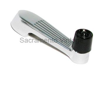 [08546-2] INSIDE WINDOW HANDLE- chrome 1956