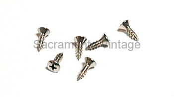 [08183-2] INSTRUMENT PANEL SCREWS (6) 1953-56