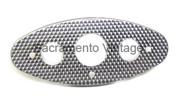 [05945-0] INSTRUMENT PANEL- engine turned s/s 1932