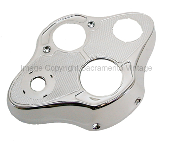 [00594] INSTRUMENT PANEL- FOR ROUND SPEEDMETER CHROME  1930-31