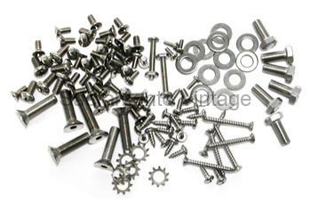 [08557-1] iNTERIOR TRIM SCREWS- sold out-- polished 1953-56