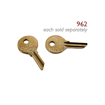 [00962] KEY BLANK- DOOR / except crown 1928-31