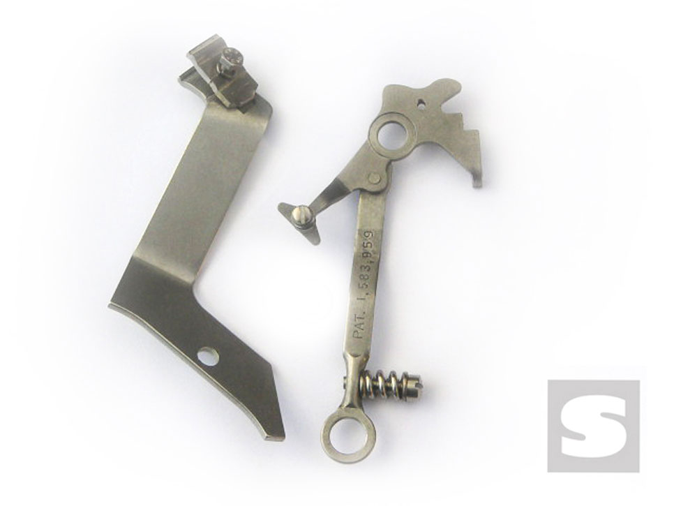[05897-53] KICKER ASSEMBLY- LATE STYLE FOR CHOKE CABLE 49-up