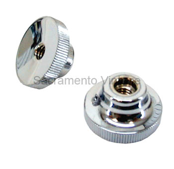 [00874] KNOBS FOR WINDSHIELD SWING ARMS- CHROME 1928-32 &1932-34 PICKUP