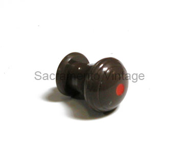 [05954-62] CIGAR LIGHTER KNOB- DEX.CHOCOLATE (R) 1946