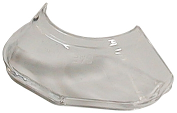 [07989-1] LICENSE PLATE LENS FOR SHIELD PICKUP 1955-56
