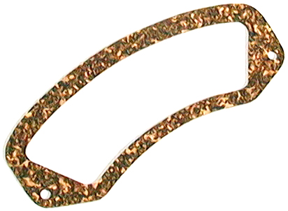 [07989] LICENSE PLATE LENS GASKET PICKUP 1955-56