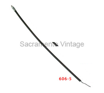 [00606-5] IGNITION SWITCH LARGE OD FULL LENGTH CABLE w/ wire 1928-31