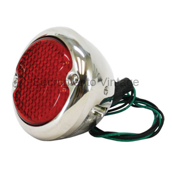 [06118-6-LED] L-E-D TAIL LAMP- LEFT  12V. POLISHED S/S  1933-36 PASS & 1946-52 PU 