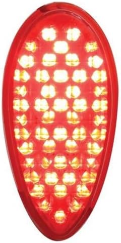 [06128-6-LED] LED TAIL LAMP LENS  1938-39  6V  + ground