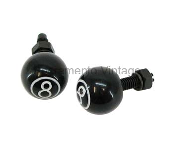 [13120] LICENSE PLATE BOLTS- 8 Ball