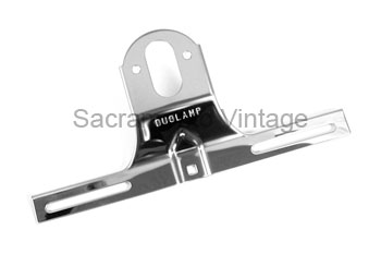 [00741-1] LICENSE PLATE BRACKET- rear / stainless
