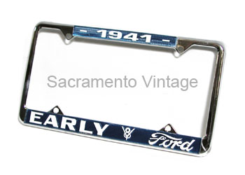 [LP1941] LICENSE PLATE FRAME 1941