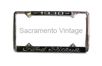 [LP1930PU] LICENSE PLATE FRAME- 1930 PICKUP