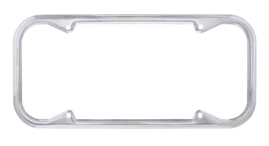 [00740] LICENSE PLATE FRAME- early rounded style 6" x 14"