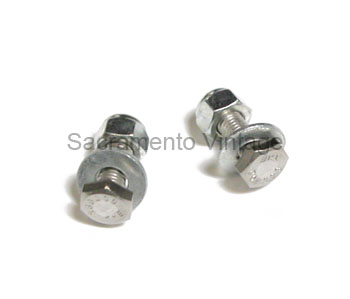 [06158] LICENSE PLATE TO BRACKET HEX HEAD BOLT KIT 1932-48