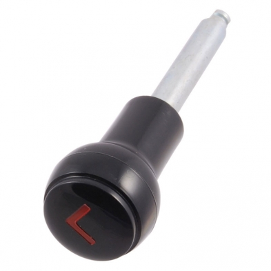 [05954-101] LIGHT SWITCH KNOB (black w/ red L) PU 1941-47