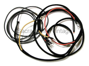 [03875] LIGHTING WIRE HARNESS- LEFT SIDE  1919-25