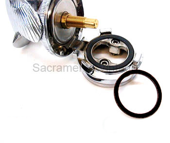[00448-0] LOCKING CAP INNER GASKET- IMPROVED NEOPRENE DESIGN- BETTER SEAL