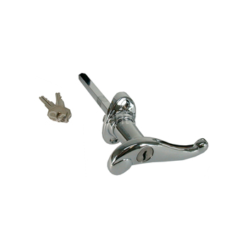 [00965-3] DOOR HANDLE- RIGHT / LOCKING / SCROLL 1930-31