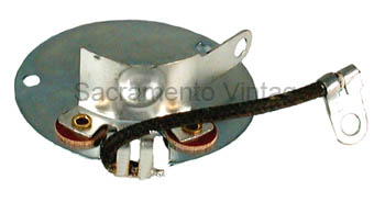 [00611-5] LOWER DISTRIBUTOR PLATE AND LEAD 1928-31 100 STRAND FLEX WIRE