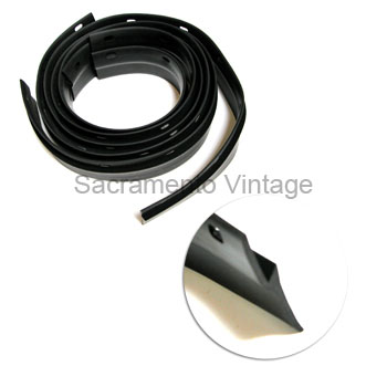 [06340-1] LOWER DOOR SEAL- 4-DOOR SEDAN 1932-34 --CUT 1 IN HALF--
