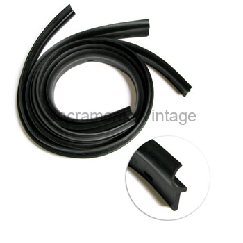 [06344-4] LOWER DOOR SEAL- PASSENGER 1937 FORDOR - CUT 1 IN HALF FOR REAR