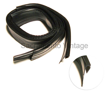 [06346-1] LOWER DOOR SEALS- FORDOR 1940 set of 3 cut 1 in half for rear