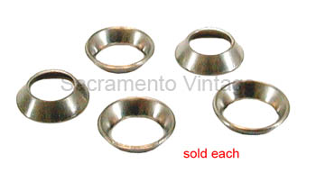 [00011-1] LUG NUT WASHER- stainless 1928-31 CUPPED WASHER FOR WHEEL MOUNTING