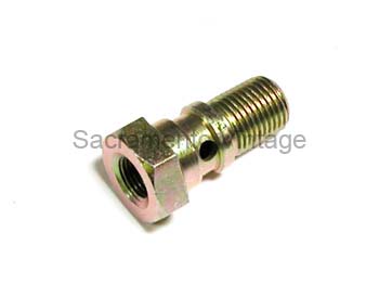 [05248] MASTER CYLINDER OUTLET BOLT W/ PORT FOR STOP LIGHT SWITCH (05240/ 05241)  1939-56