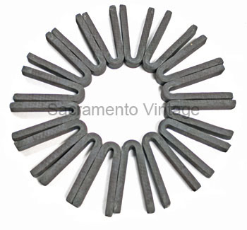 [03452-7] MAGNET SET- RECHARGED 1915-27 3/4 INCH THICK *EXCHANGE * SEE NOTE $100. CORE CHARGE REQUIRED!