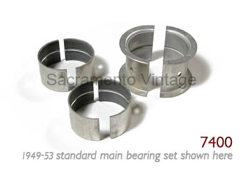[07401] MAIN BEARING SET 010 1949-53