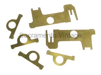 [00250-1] MAIN BEARING SHIM SET B C 1932-34