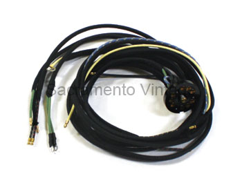 [00676-2] MAIN LIGHT HARNESS- 1-BULB HEADLAMP W/ COWL LAMPS 1928-29