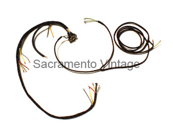 [06046-2] MAIN LIGHTING HARNESS- W/O COWL LAMPS 1933-34