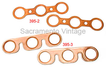[00395-3] MANIFOLD GASKETS- COPPER LATE 1931 & 1928-30