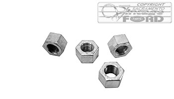 [00400] MANIFOLD NUT SET - STEEL 1928-34