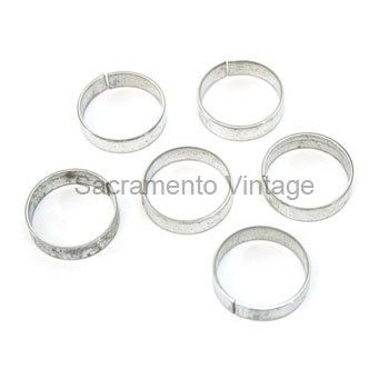 [03573-5] MANIFOLD TO BLOCK STEEL FLANGE GLAND RINGS (6) 1909-27