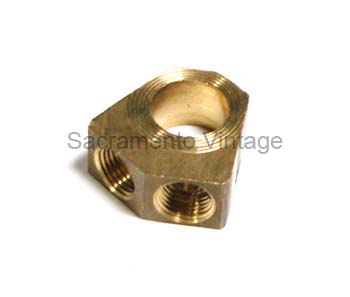 [05246] MASTER CYLINDER FITTING- 2 PORT 1939-40 PASSENGER