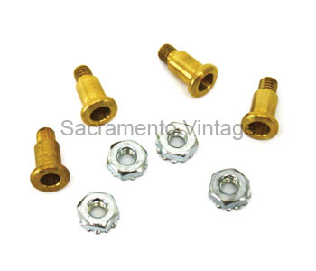 [00919-2] FLOOR MAT STUDS- threaded (4) 1928-31