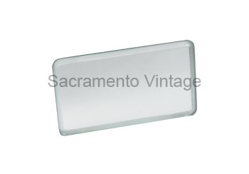 [01190] MIRROR GLASS 2-1/2" x 4-1/2" 1928-31