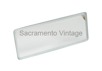 [01191] MIRROR GLASS- 2-1/2" x 6" 1928-31
