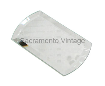 [06950] MIRROR GLASS- 1932-36 INSIDE BEVELED WITH CURVED ENDS