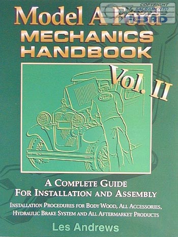 [09142-2] MODEL A FORD MECHANICS HANDBOOK- VOLUME 2 / GREEN BOOK