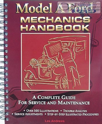 [09142] MODEL A MECHANICS HANDBOOK- VOLUME 1 / RED BOOK Andrews