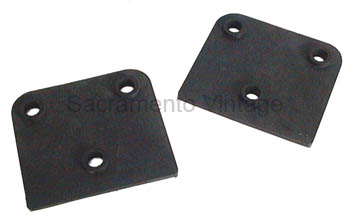 [00190-3] MOTOR MOUNT OUTER FRAME PADS - SET OF 2  1928-31